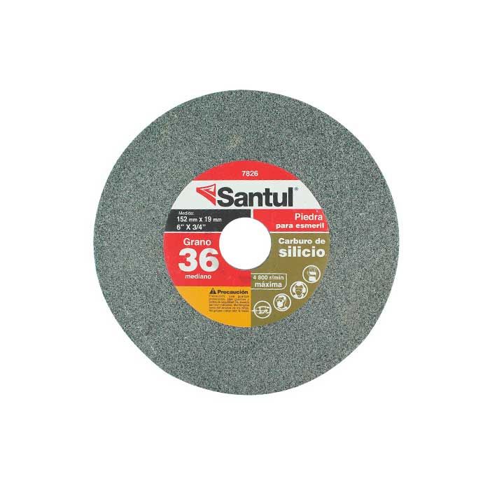 7825 Piedra para esmeril 6 x1 x1 SANTUL