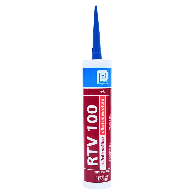 PP-07280 FEPP-07280 SILICON INDUSTRIAL CARTUCHO ROJO 300 ML ALTA TEMPERATURA PENSILVANIA