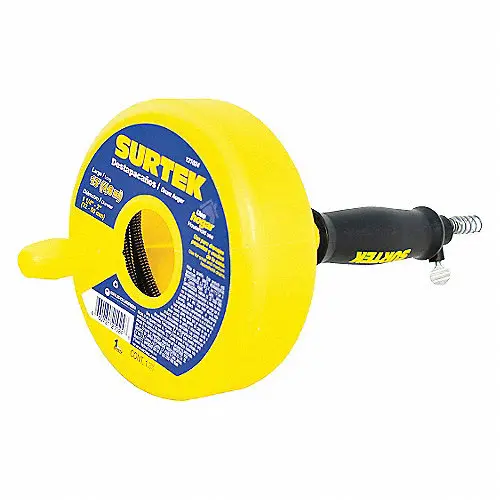 HQ708 DESTAPACAÑO CORTO PARA LAVABO 12CM AMARILLO SURTECH 