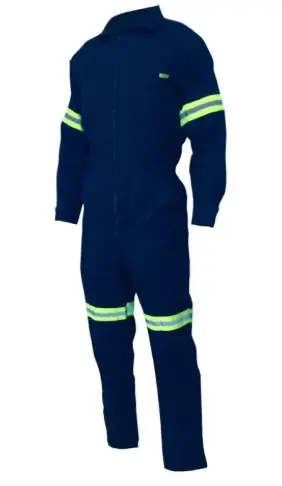OVE100RA XL OVEROL 100% AZUL CON REFLEJANTE XL LICA