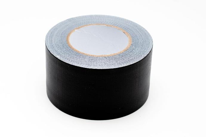 CINTA GAFFER NEGRO MATE 3"X60 YARDAS 72MM