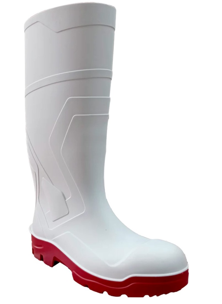 ILB-30 BOTA INDUSTRIAL BLANCA S/ROJA 30