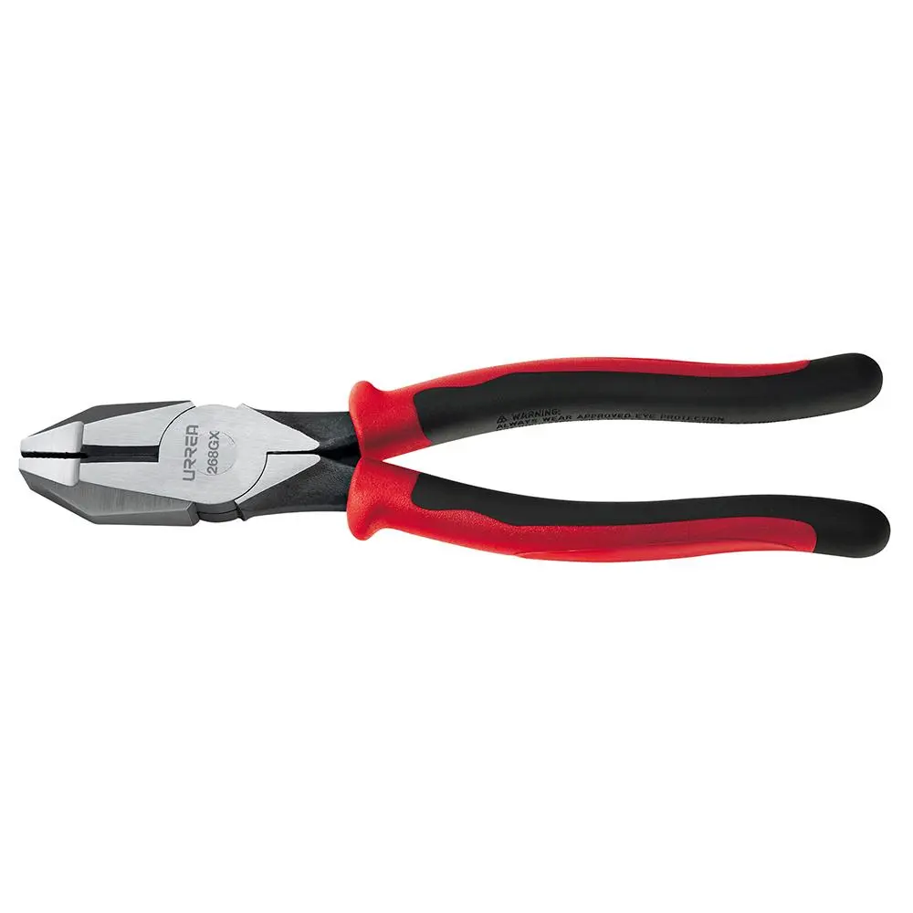 268GX Pinza con mango bimaterial de 8-21/32" corte lateral alta palanca Urrea