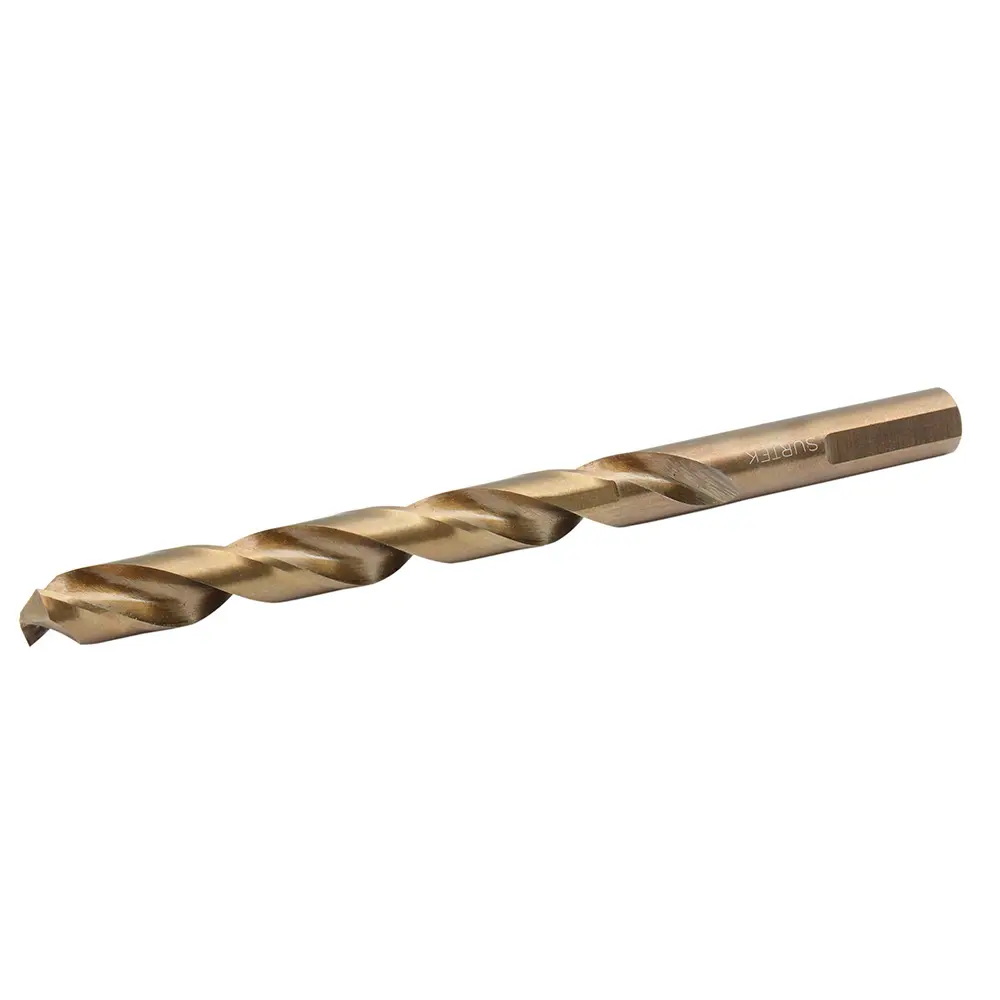 BS3/16 Broca con cobalto 3/16" de acero de alta velocidad uso profesional Surtek
