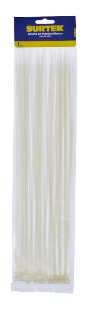 114212 Cincho 300x4.6mm 50pz bco Surtek