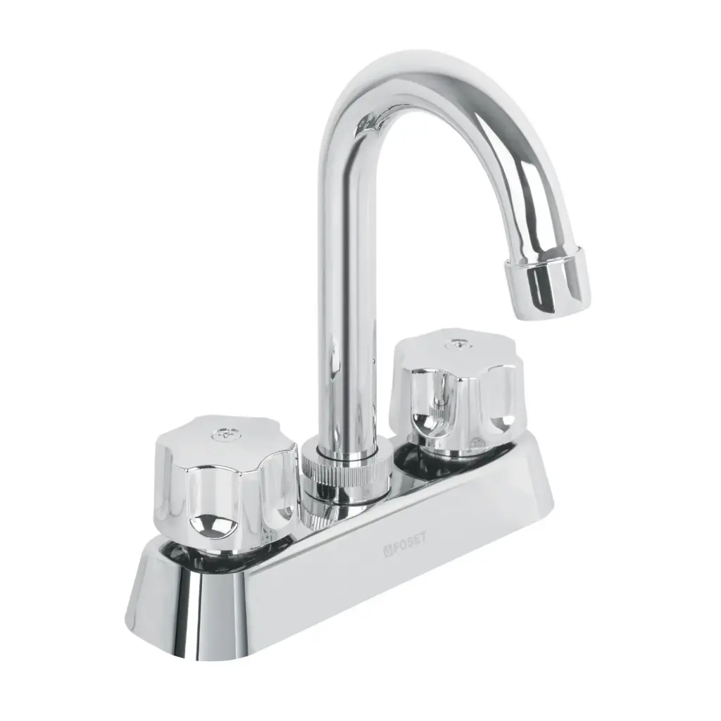 49288 Mezcladora plástica 4' cuello tipo bar para lavabo, standard MP-060