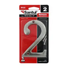 [8432] 8432 Número  2  para exterior 4  de SANTUL
