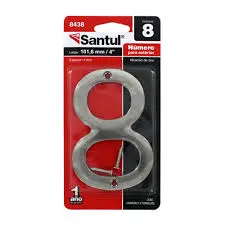 [8438] 8438 Número  8  para exterior 4  de SANTUL