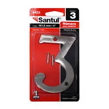 [8433] 8433 Número  3  para exterior 4  de SANTUL