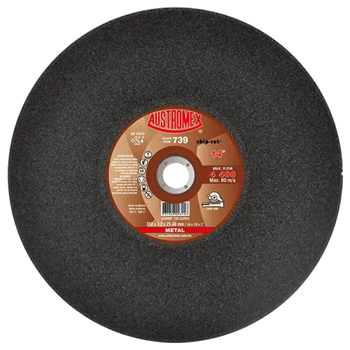 [190-739] 190-739 739 DISCO CORTE DE METAL P/CHOP-SAW 14"X7/64"X1" C. RAPIDO AUSTROMEX