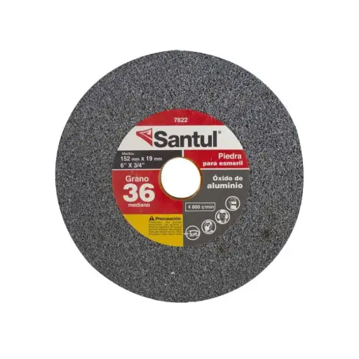[7822] 7822 Piedra para esmeril 6 x1 x1 SANTUL