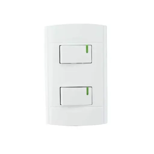 [4416] 4416 Placa Roma apagador sencillo y SANELEC
