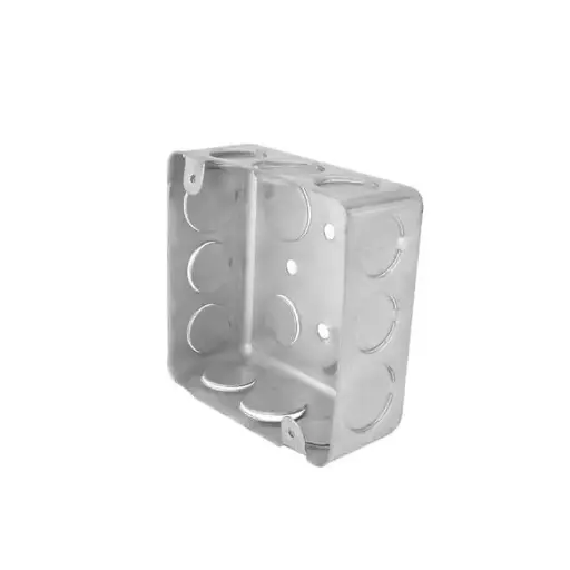 [4356] 4356 Caja tipo chalupa de 4  X 4 SANELEC