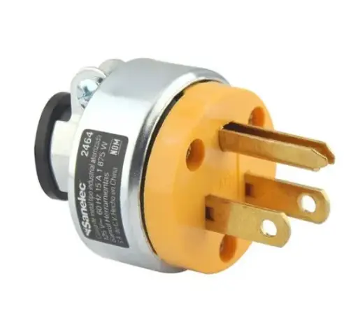 [2464] 2464 Clavija industrial metal aterr SANELEC