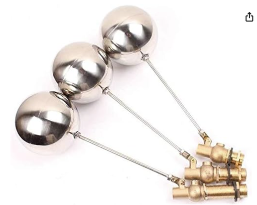 [VDN25] DN25  Válvula y flotador de LATON acero inox  de 1"  SANPLOM
