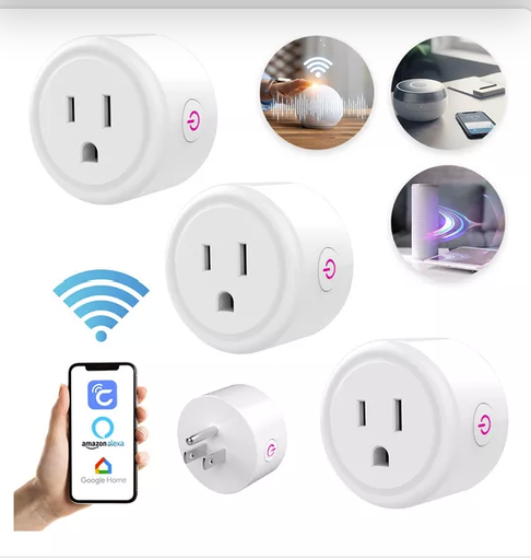 [723964110807] ENCHUFE INTELIGENTE CON WIFI 10A C/ TEMPORIZADOR CONTROL REMOTE APLICACION TUYA , SMARTLIFE