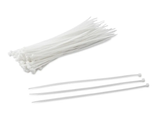 [CIN200T50] Cincho transparente 8" 200x3.5mm bolsa  c/50 Piezas