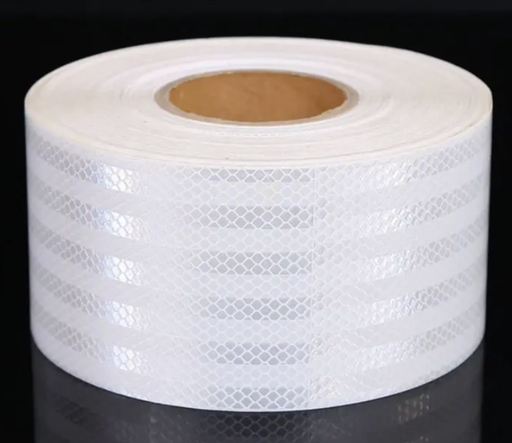 [CIN245B] CIN245B  ROLLO CINTA REFLEJANTE BCO 2"x 45 Mts