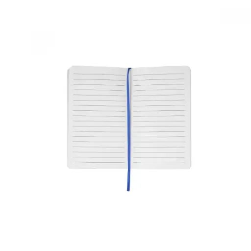 [BG8447A6-1-4] LIBRETA 80G 96 HOJAS DE RAYAS 105 X 14.5 CM (NEGRA O AZUL)