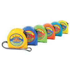 [116-GWA5020C] 116-GWA5020C GWA5020 FLEXOMETRO CADENA 5.0MT 20MM COLORES SURTIDOS