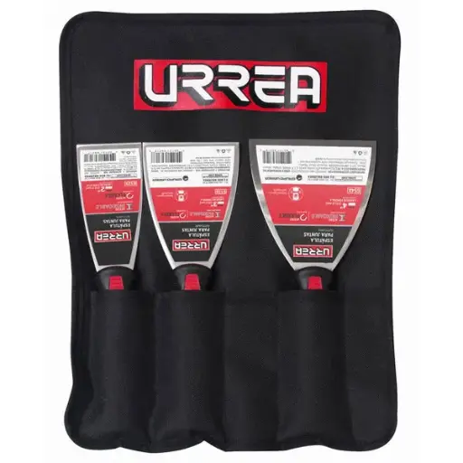 [6500X] 6500X 6500X JUEGO DE 3 ESPATULAS FLEXIBLES DE ACERO INOXIDABLE URREA    