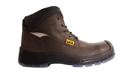 [107CAFE-30] 107CAFE-30 BOTA LICA PIEL CAFÉ  DIELECTRICO PU-TPU POLIAMIDA INY DIRECT 23  AL 30