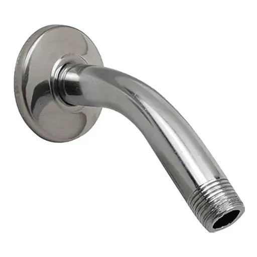 [324-45B] 324-45B 45B BRAZO DE FIERRO Y CHAPETON DE A.INOX. P/REGADERA LINEA HIDRAULICA RUGO