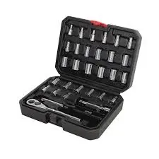 [4700CB] 4700CB Juego de dados y accesorios cuadro de 1/4" combinado, 30 piezas Urrea