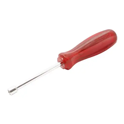 [9208] 9208 Destornillador con mango ámbar color rojo, de caja en pulgadas 1/4" x 3" Urrea