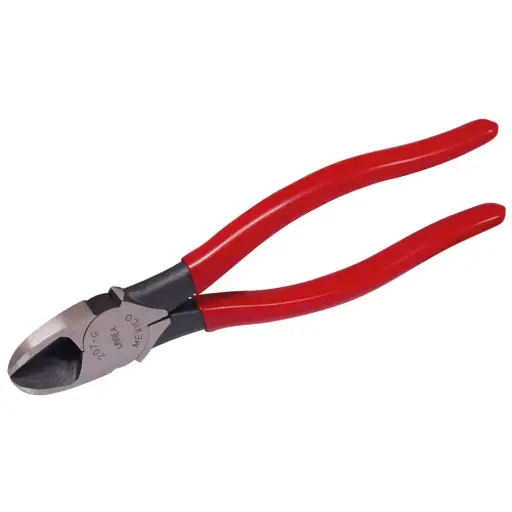 [207G] 207G Pinza con mango rubber grip de 7-3/4" corte diagonal alta palanca Urrea