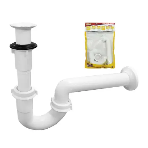 [323F-2660] 323F-2660 2660 CESPOL - "P" P/LAVABO R/BLANCA * FLAMA