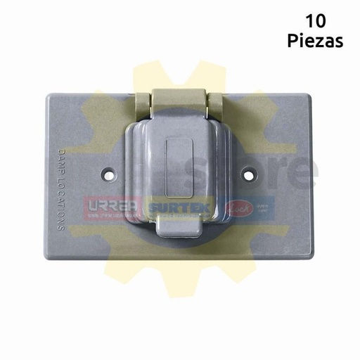 [136613] 136613 Placa plas intemperie sencilla Surtek