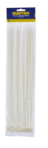 [114212] 114212 Cincho 300x4.6mm 50pz bco Surtek
