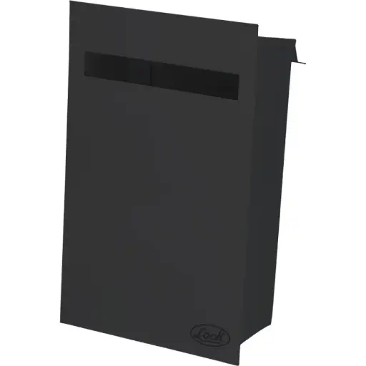 [11BZ] 11BZ Buzon negro 21.5x35x10.5cm Lock