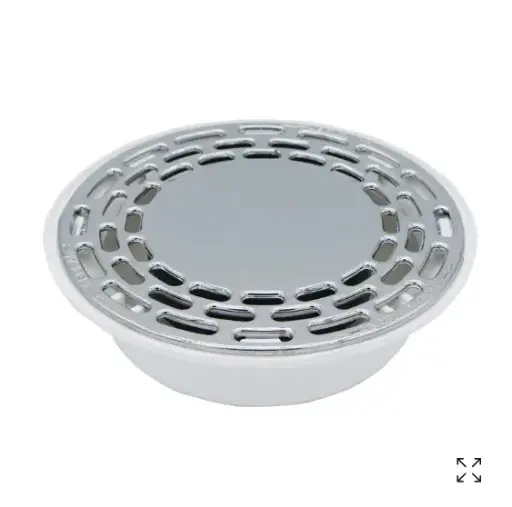 [323F-9688] 323F-9688 9688 CIFA COLADERA REDONDA CROMADA #4 * FLAMA