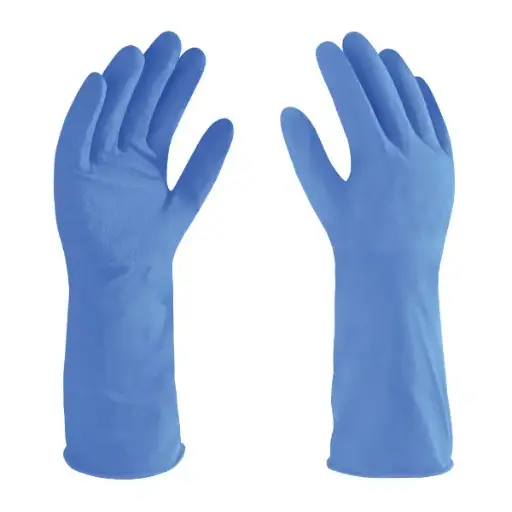 [56-132-10] 56-132-10 GUANTE LATEX AZUL C/F 10