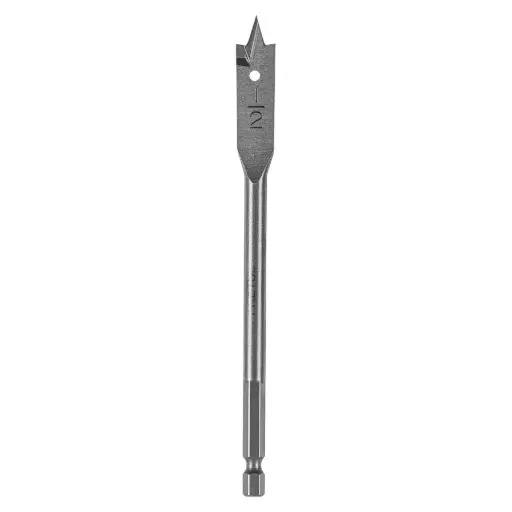 [28100] 28100 Broca plana de manita 1/2' para madera, Pretul BPP-1/2