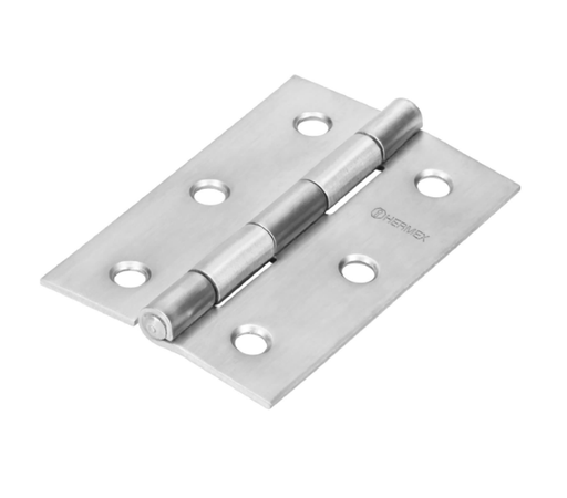 [43201] 43201 Bisagra rectangular 2' acero inoxidable, Hermex BR-204