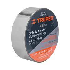 [12137] 12137 Cinta de aluminio de 48 mm x 50 m, Truper CALU-50