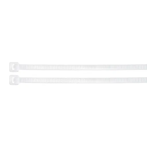 [44310] 44310 Bolsa con 25 cinchos plásticos 50 lb, 400x4.5 mm, naturales Volteck CIN-5040
