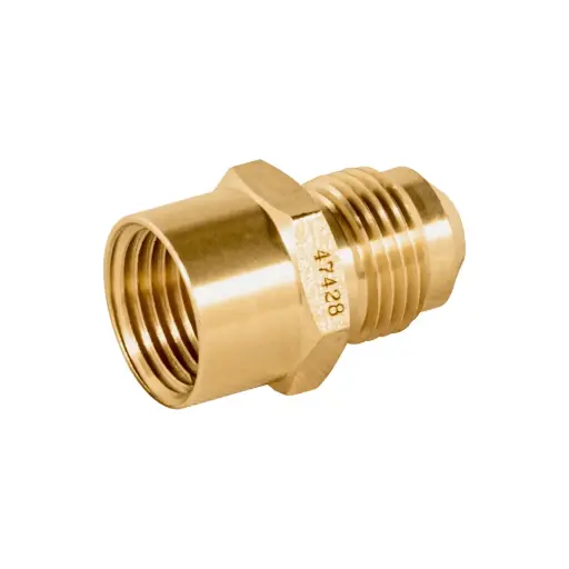 [47428] 47428 Niple campana de latón de 3/8' X 3/8', Foset CLG-491