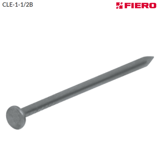 [44496] 44496 Bolsa con 1 kg de clavo estándar 1-1/2' sin cabeza, Fiero CLS-1-1/2