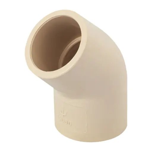 [45086] 45086 Codo 45° de CPVC de 1/2', Foset CPVC-861