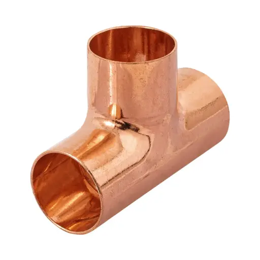 [49735] 49735 Tee sencilla de cobre 1/2', Foset CC-761