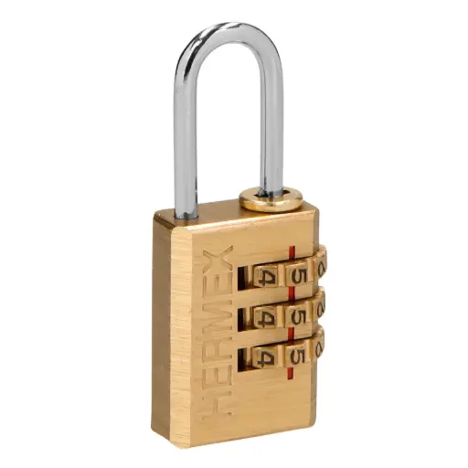 [43346] 43346 Candado de combinación 20 mm cuerpo de latón en blíster CL-20C