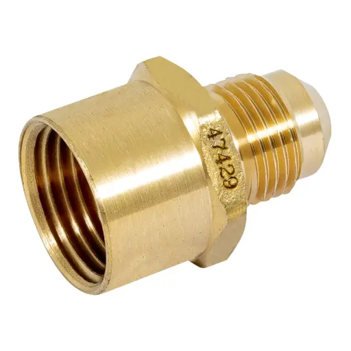 [47429] 47429 Niple campana de latón de 3/8' X 1/2', Foset CLG-492