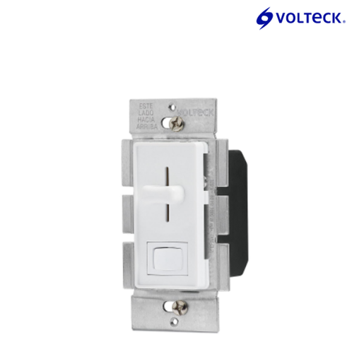 [46301] 46301 Atenuador de Luz deslizable con interruptor, línea Classic DIM-CL2