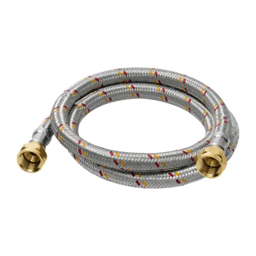 [24061] 24061 Manguera para gas, aluminio, 3/8' X 100 cm, Foset Basic FGA-10P