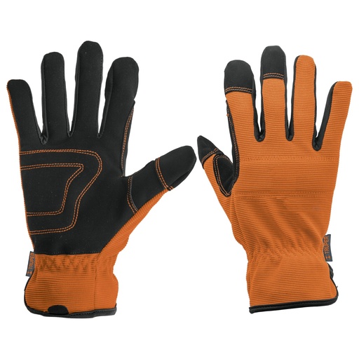[10848] Guantes para mecánico, palma reforzada, Truper GU-615