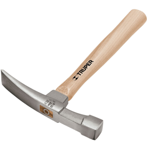 [16861] 16861 Martillo 24 oz ladrillero, mango 12', Truper ML-24